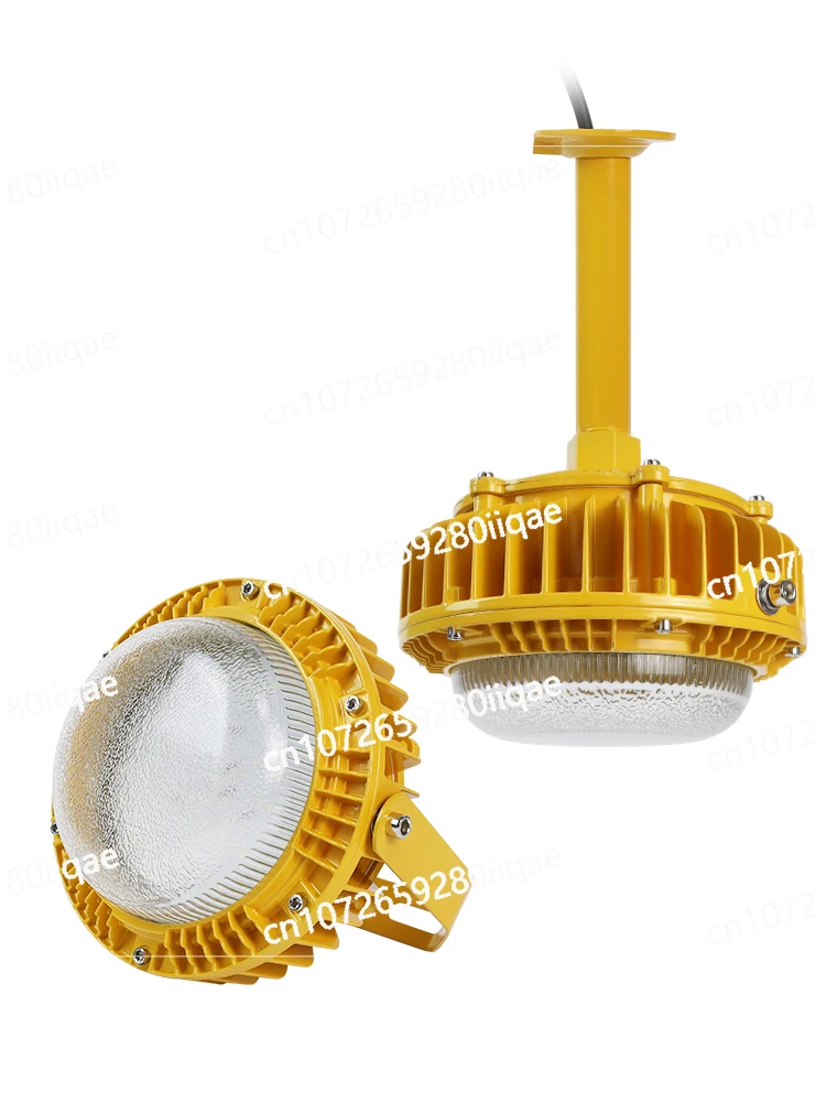 LED Three-proof Lamp Industrial Plant Warehouse Lighting Curved Rod Wall Type 100 W Waterproof Explosion-proof Lamp