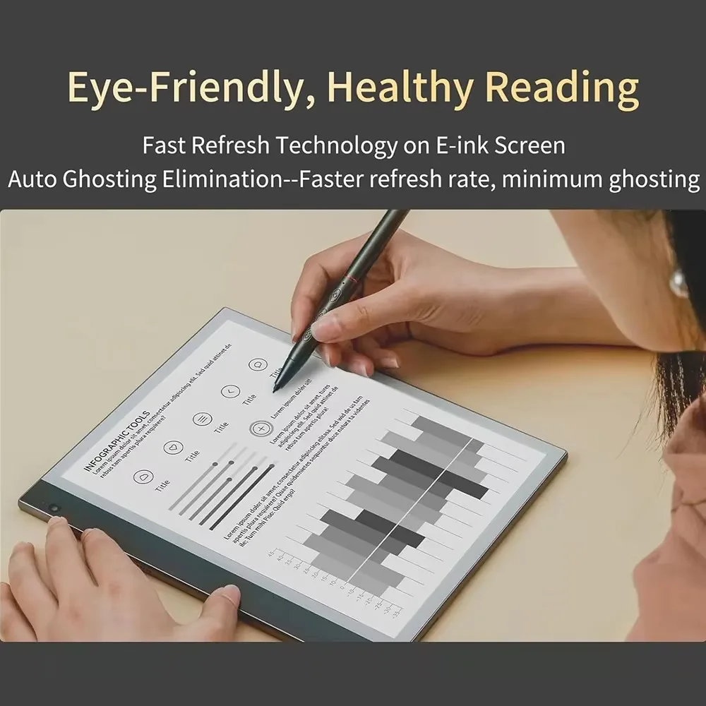 10.3 Inch E-Ink Typewriter Tablet ESP32 Paper Display Papyr with Stylus Pen E-Reader Custom Factory Set