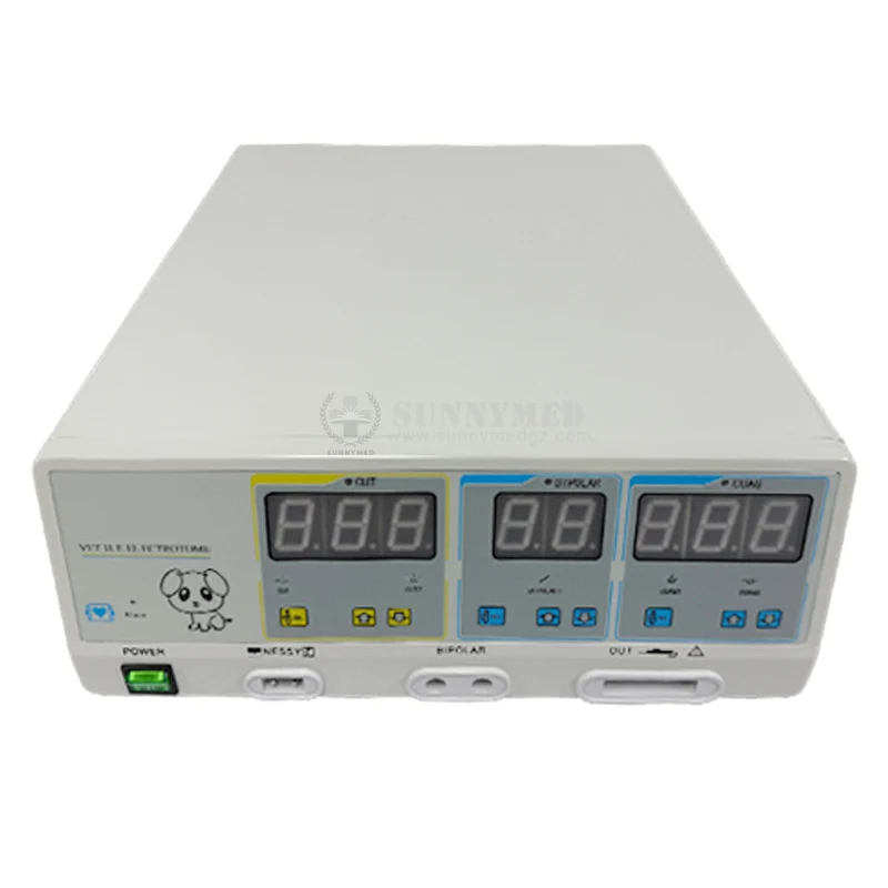 SY-I085 獣医電気外科用発電機 200 ワット出力電力双極凝固高周波電気メス電気外科ユニット