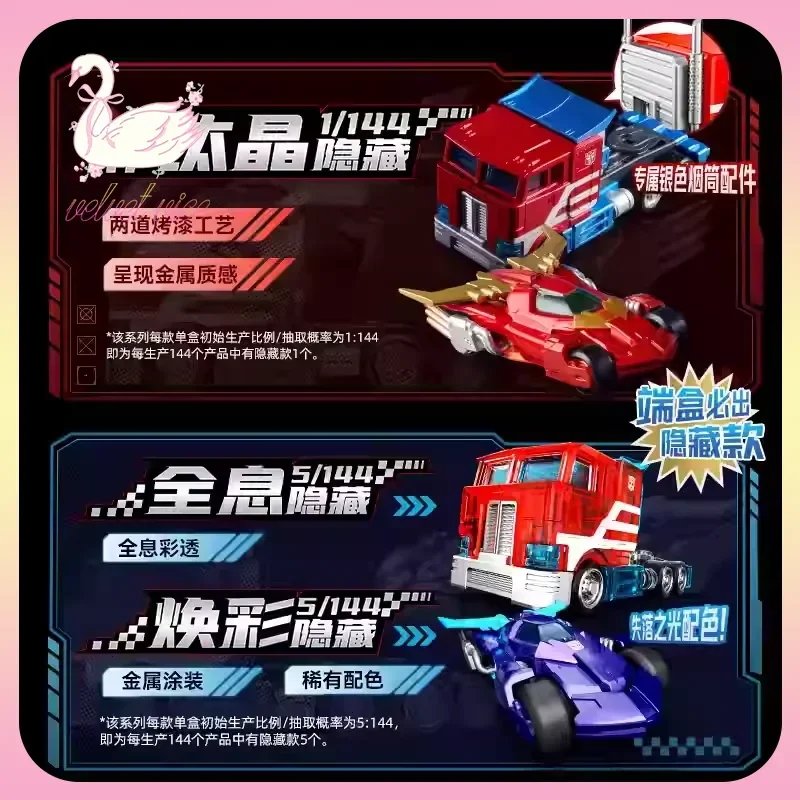 Original Blokees Wheels Transformers Car C01 Car Leader Figure Blind Box Autobot Anime Peripheral Collection Toys Kids Gift