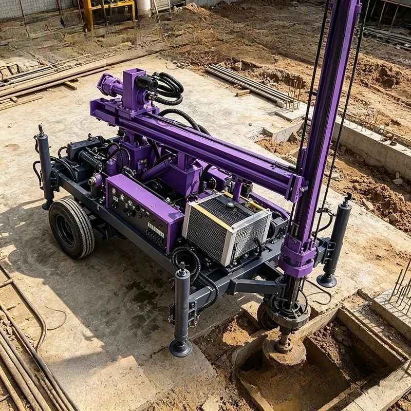 FOB Price Crawler Type Pneumatic Water Well Drilling Rig Robust Structure Powerful Rock Breaking Performance Wide Drilling Depth