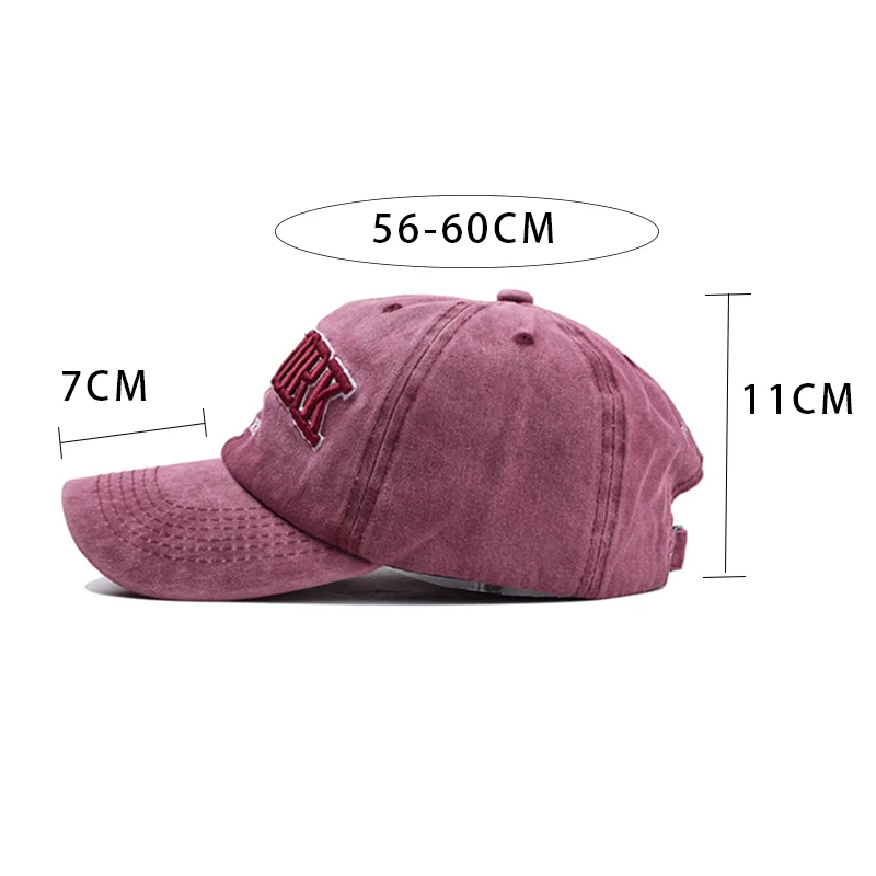 2021 Fashion Men Women Letter Washed Cotton Cap Gorras Snapback Caps Baseball Caps Dad Caps Outdoors Travel Hats Casquette