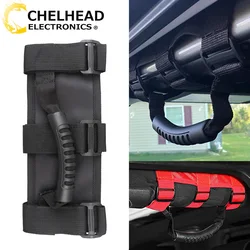 Roll Bar Grab Handles Grip Straps Handle for Jeep Wrangler JK JKU JL JLU YJ CJ TJ RZR ATV UTV Off road Accessories