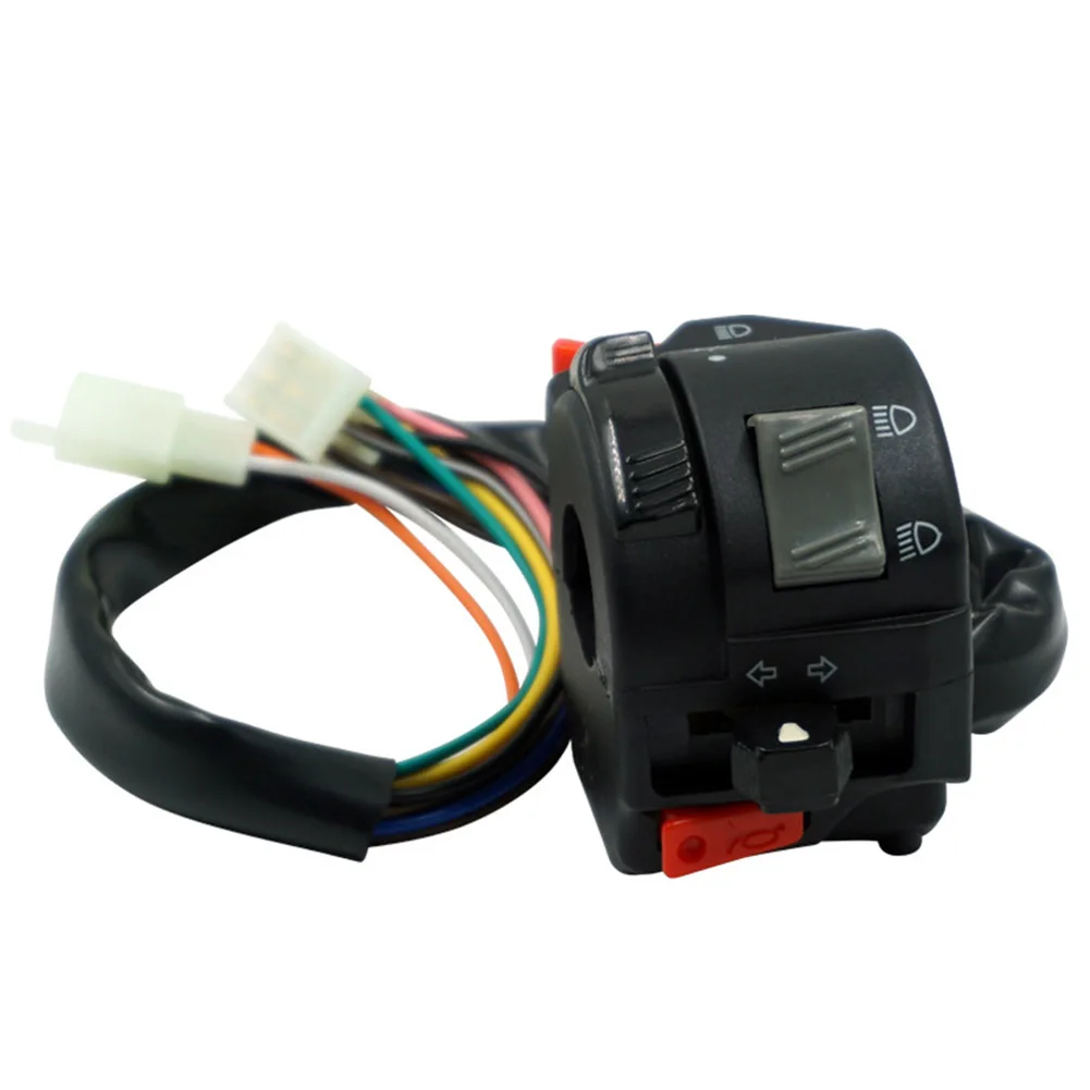 

Handlebar Control Motorcycle Control Switch Direct Replacement Easy Installation ATV Motorcycle Control Switches