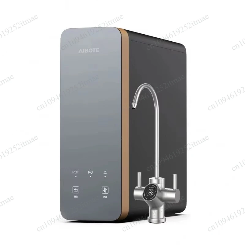 800GPD 5-Stage Tankless Reverse Osmosis Water Purifier with Touchscreen and Faucet, Home Under Sink RO Water Filter