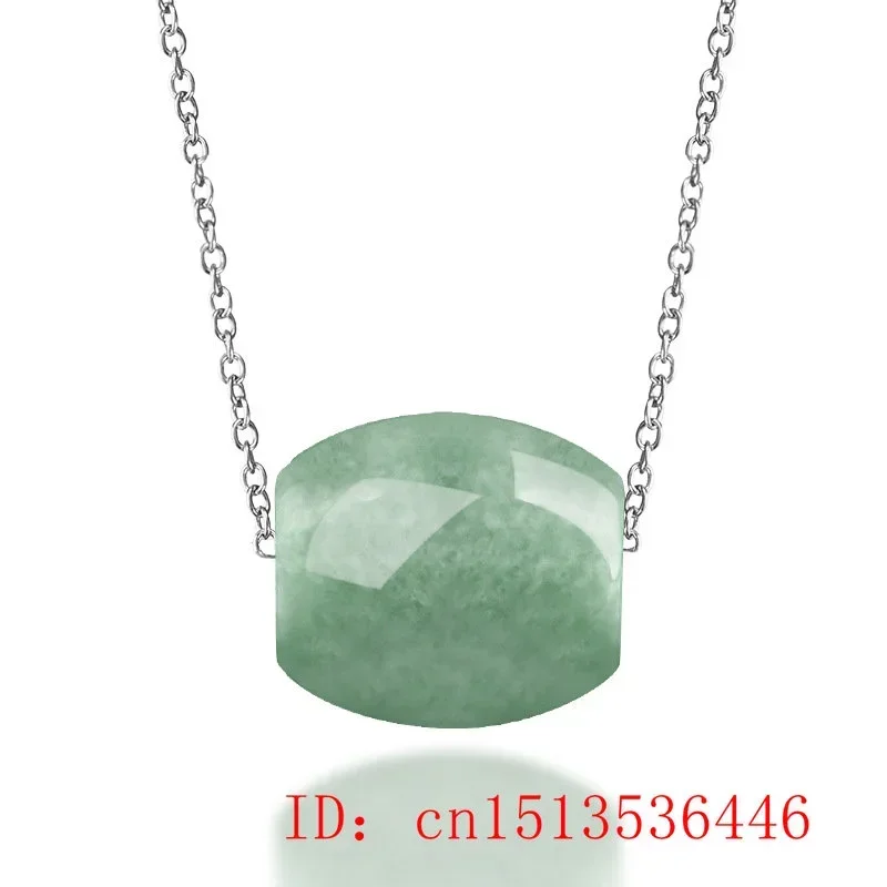 Natural Ice Jade Passepartout Pendant Fashion Luxury Women's Accessories Amulets and Mascots Wedding Souvenir Fine Jewelry Gifts