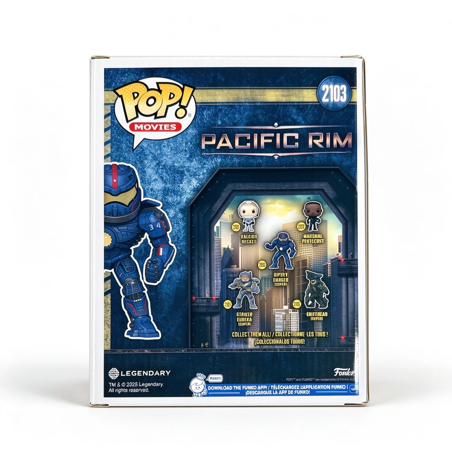 Funko Pop Pacific Rim Super Gipsy Danger Glow Vinyl Figure 2103 Official Licensed Limited Edition Collectible For Fans Gift