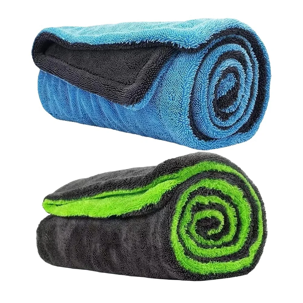 Microfiber Car Wash Towel 60x90CM Large Quick Drying Cloth Absorbent Cleaning Rag For Auto Vehicle Detailing Care Accessories