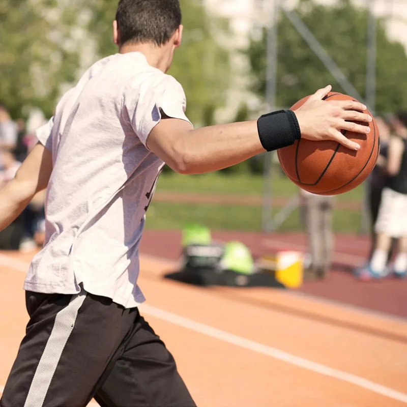 Kompressionsbandage für Sportarten: Dünner, atmungsaktiver, verstellbarer Handgelenkstützgurt – Robuster, flexibler Handgelenkschutz für das Fitness-Training – Detail 2