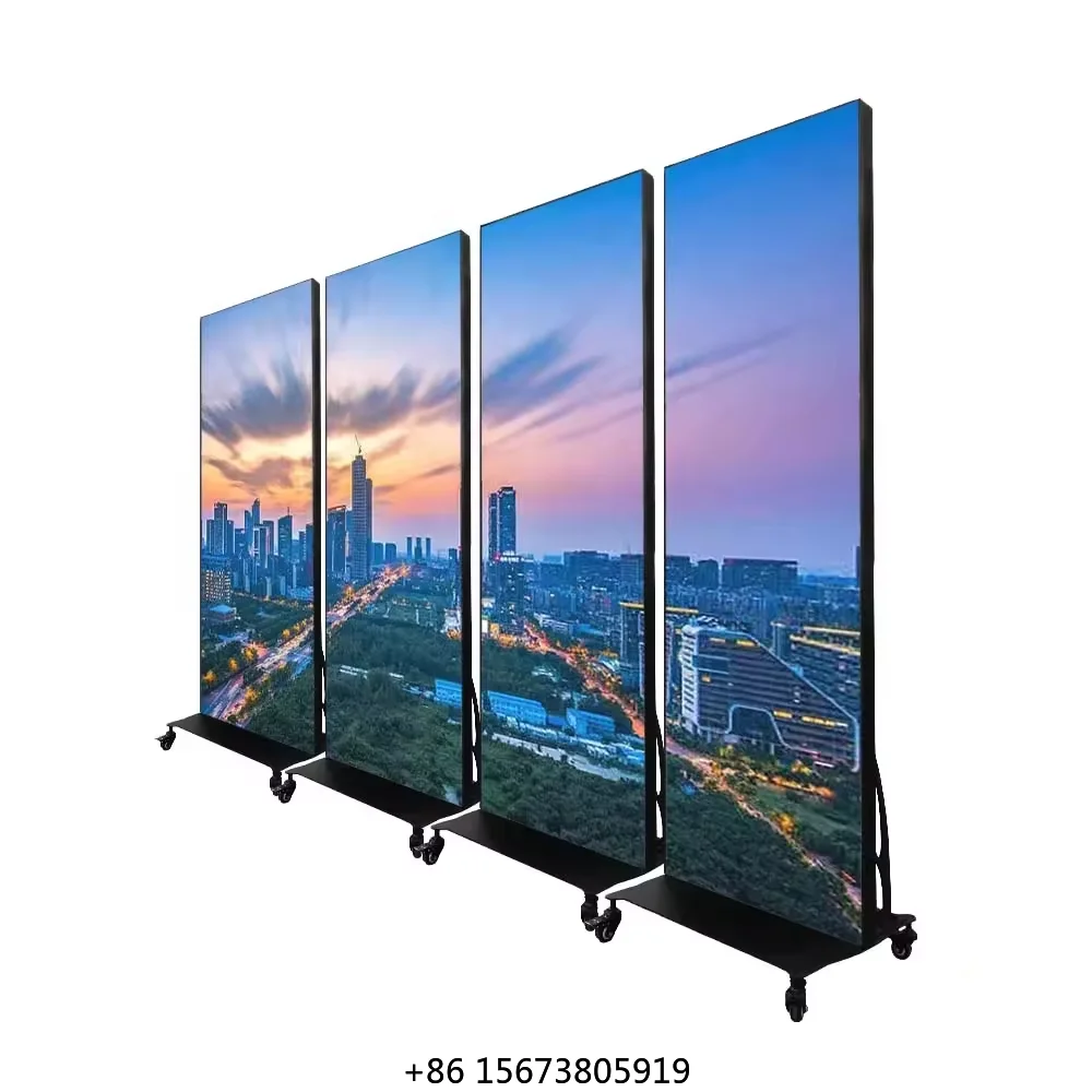 

Рекламные LED-экраны-стойки 2.5мм, цифровые LED-панели, уличные LED-постеры, LED-дисплеи для наружной рекламы