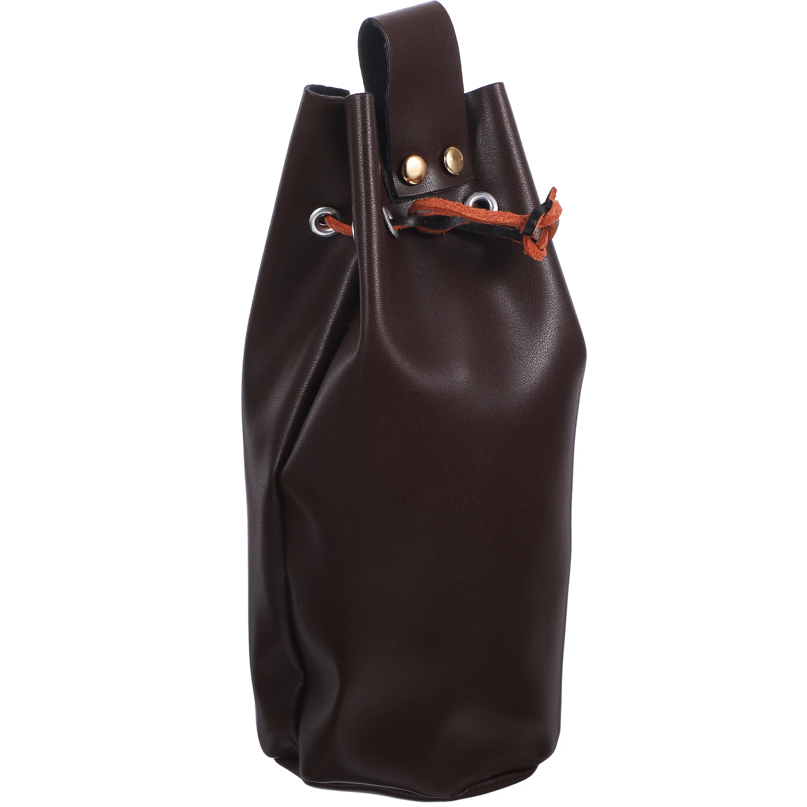 

PU Medieval Drawstring Waist Pouch Bag for Renaissance Costume Party Cosplay Accessories Belt Pouch Trinket Storage