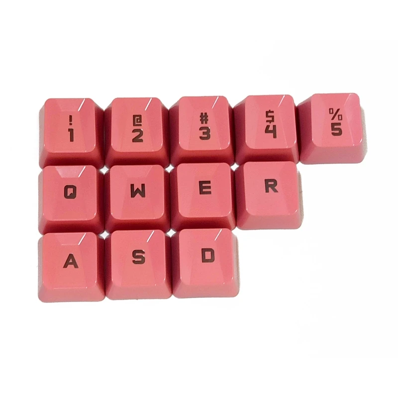 أغطية مفاتيح ميكانيكية للوحة المفاتيح مضادة للانزلاق ووعرة لمفاتيح G413 G910 G810 G310 G613 K840 G910 Romer-G الخلفية