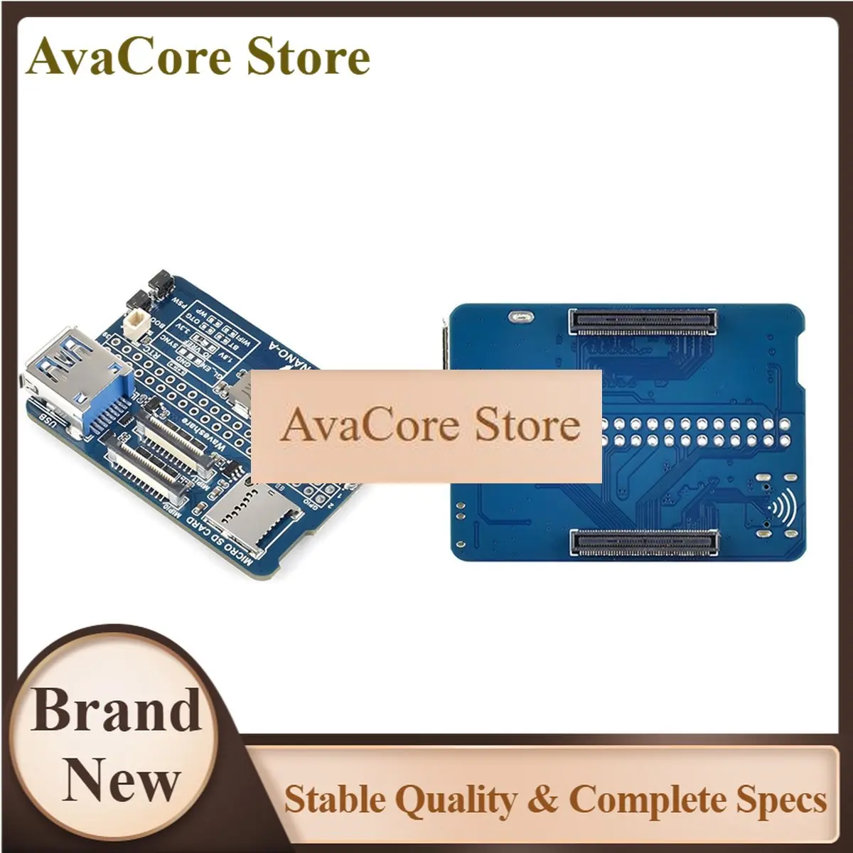 AvaCore New 2PC For CM5 Mini Base IO Board CM5 Nano Base Board For Compute Module 5 Lite / EMMC