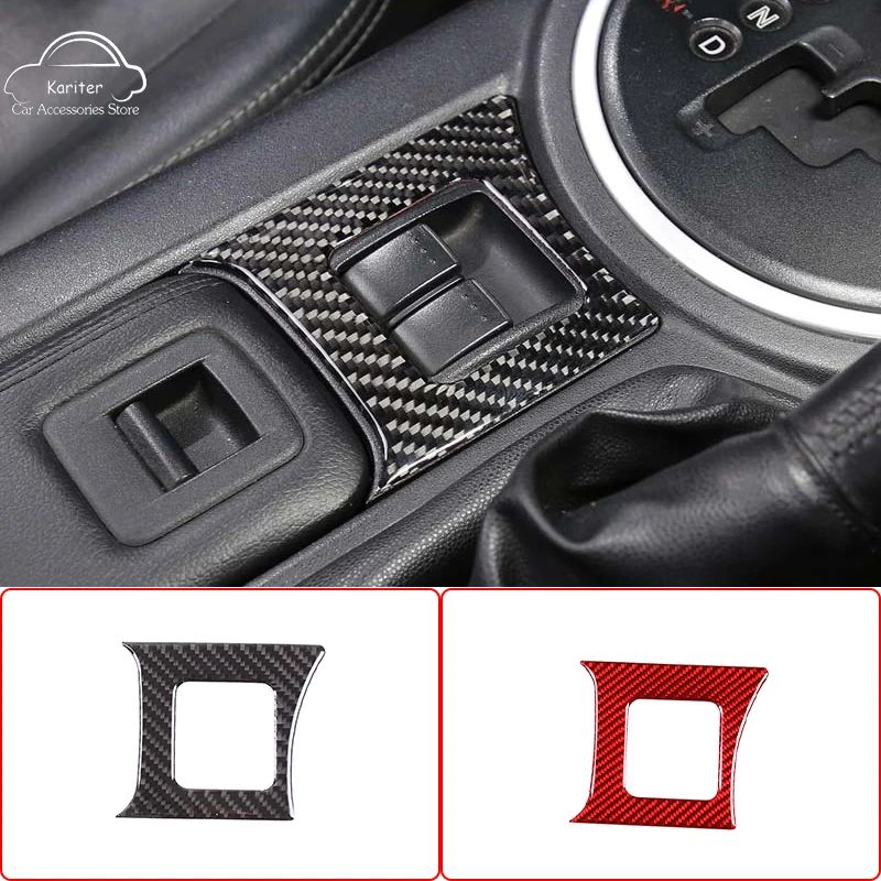 

For Mazda MX-5 2009-2014 car styling soft carbon fiber glass lift switch sticker car interior modification accessories