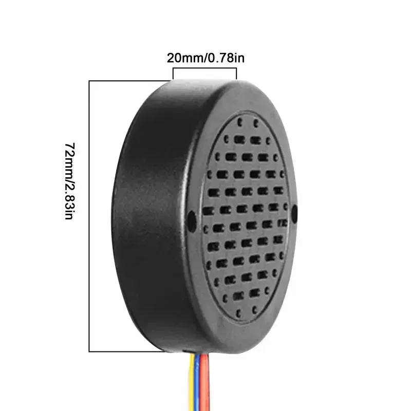 Reversing Siren Buzzer Car Start Voice Reminder Customized 4-Channel Trigger Speaker Prompter Sound Alarm Horn Buzzer Car Truck