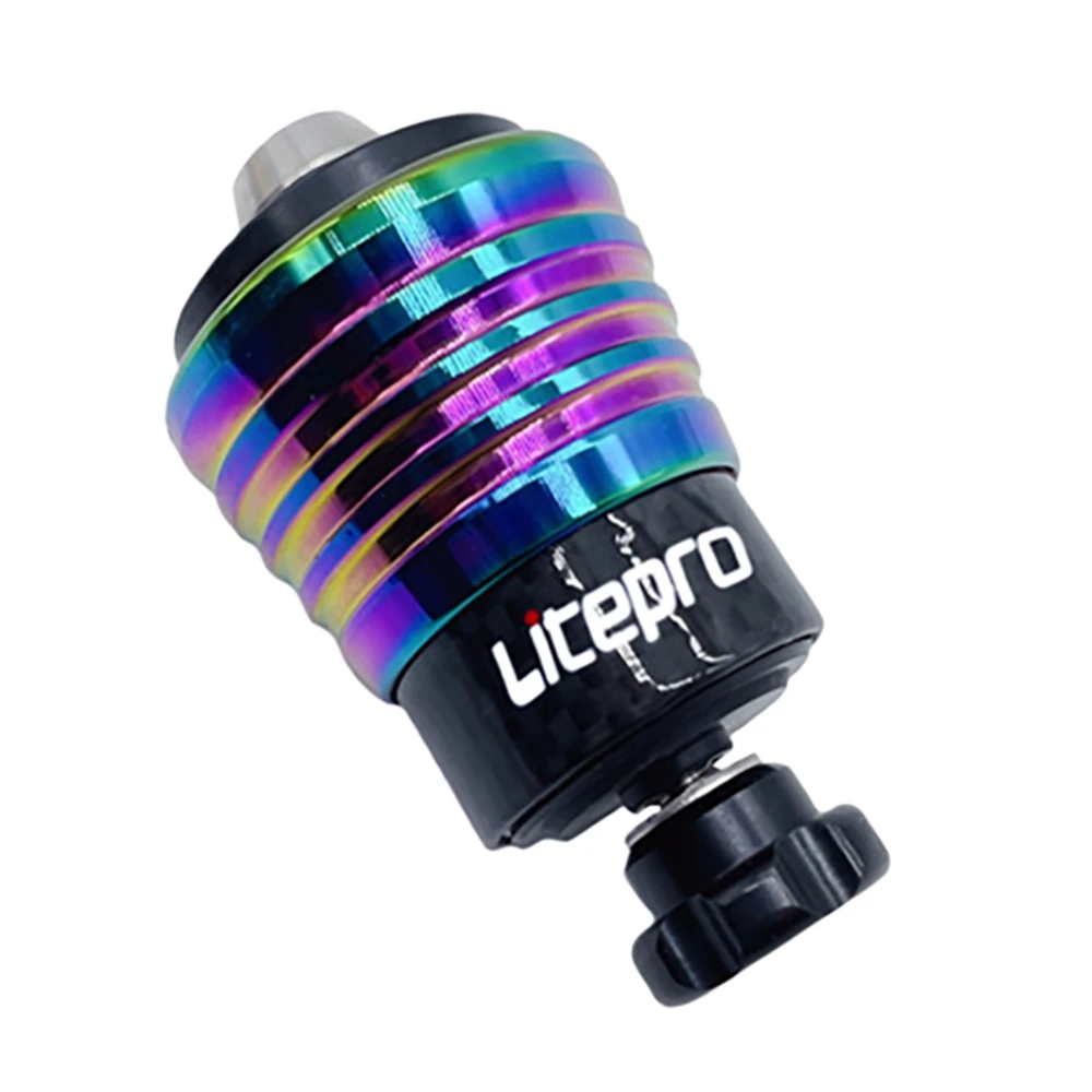 

Litepro Carbon Bicycle Rear Shock for Brompton Folding Bike Shock Titanium Bolt Lightweight Suspension Colorful