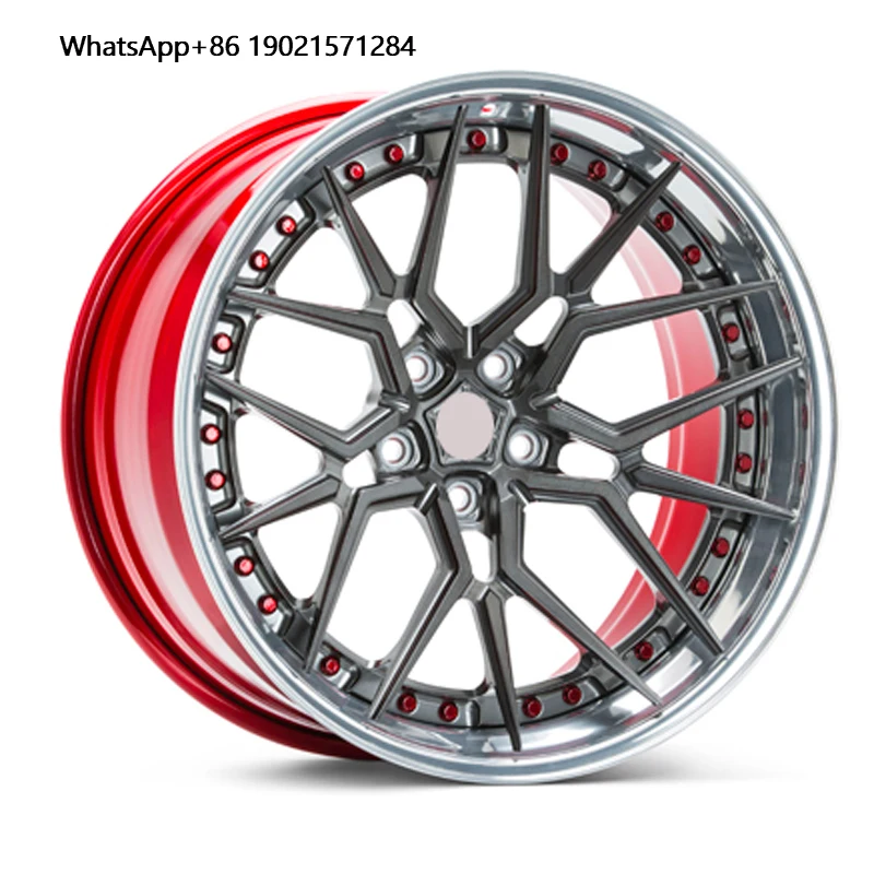 

black and white car forged wheels high quality R 16 17 18 19 5 6 holes 5x120 aluminum alloy racing rims