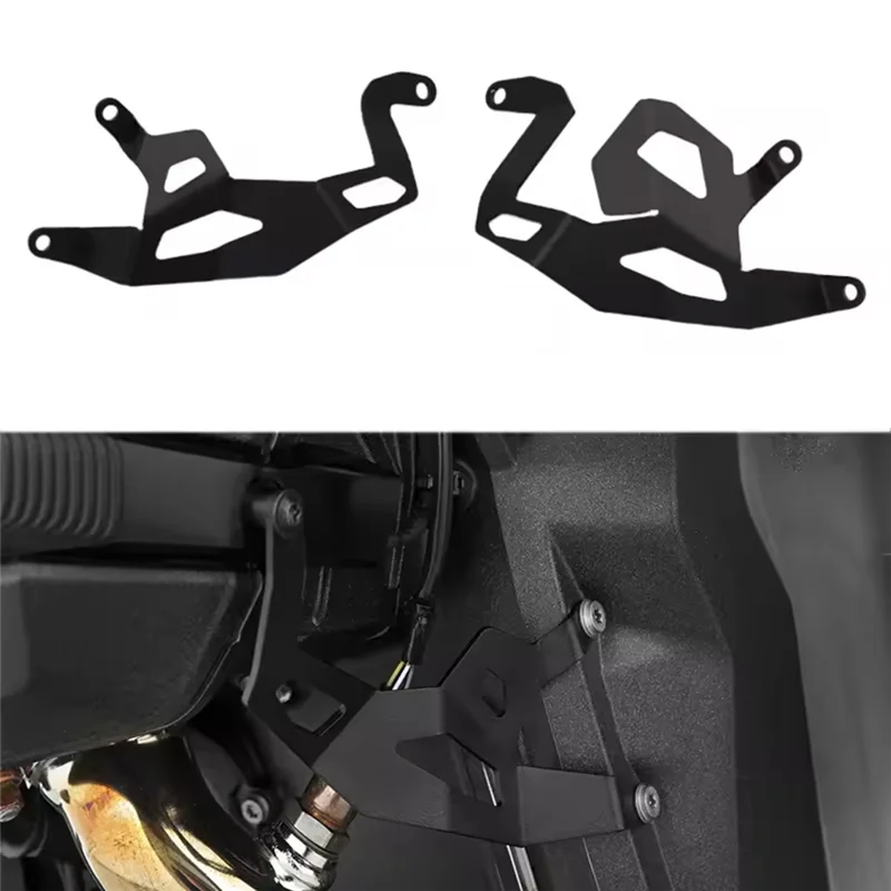 

A03Q-Motorcycle Sensor Guard Protector Engine Side Cover Lambda Probe Protection For BMW R1300GS R 1300 GS 2023 2024
