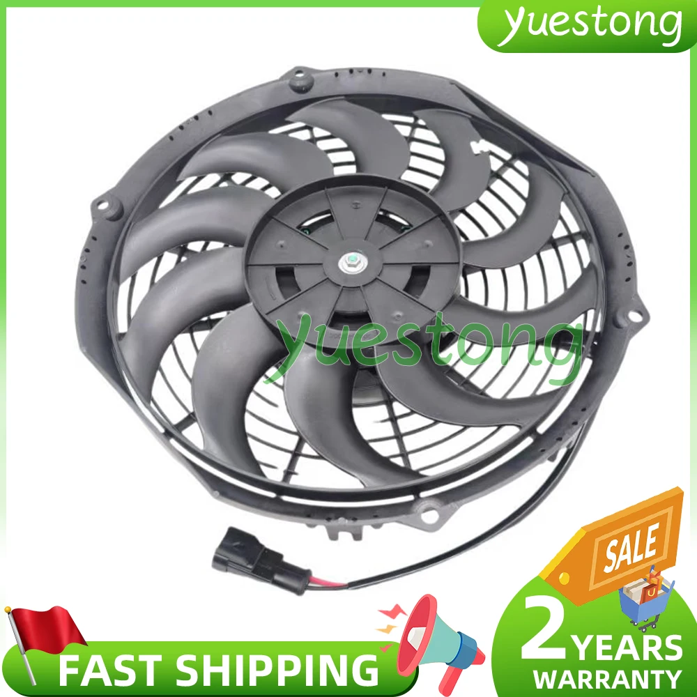 Auto For Electronic Fan Mounting Kit For Bus Condenser Fan 2211 Refrigerated Truck Suction 12V 24V