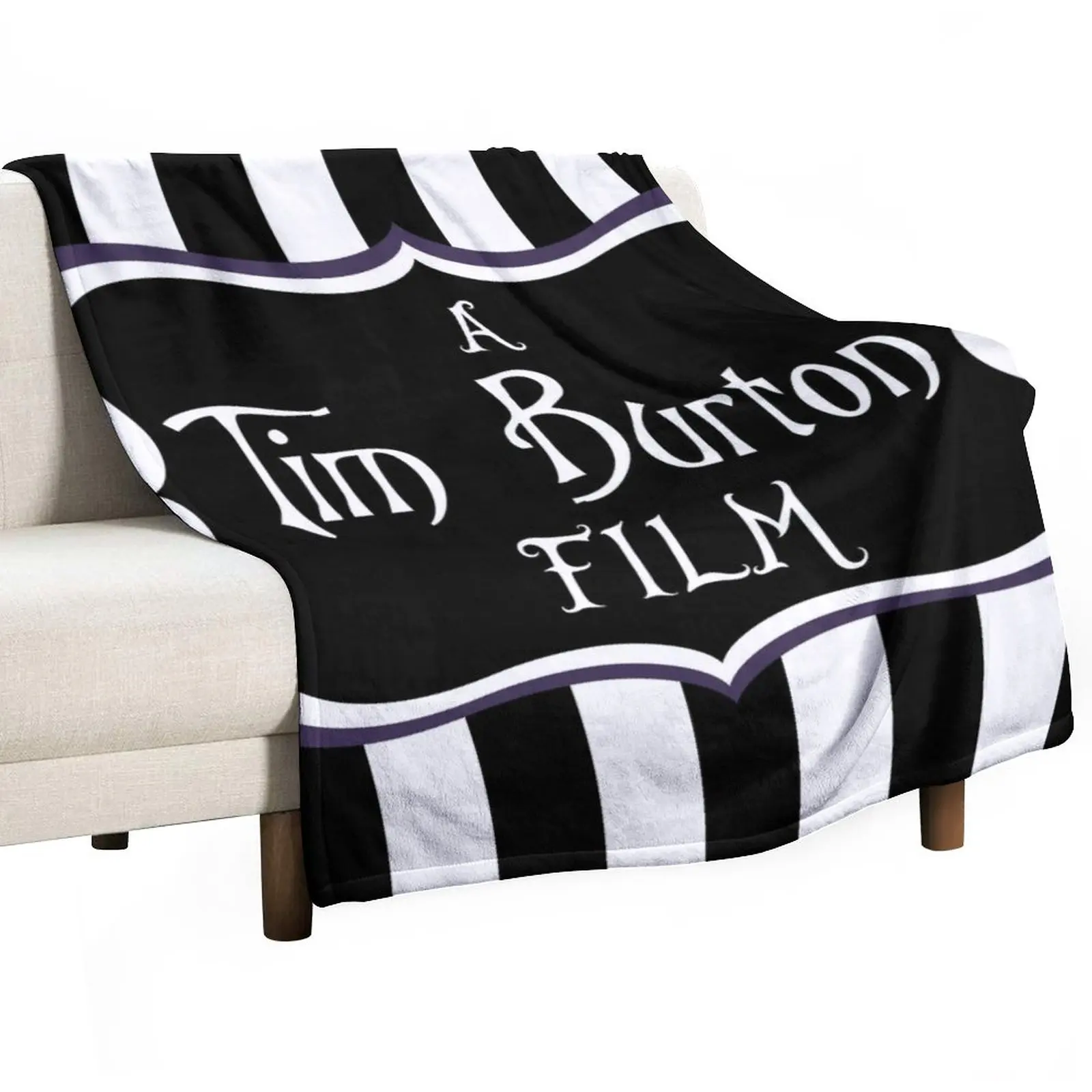 A Tim Burton Film Throw Blanket Blanket Fluffy blankets and throws