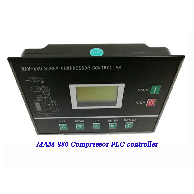 factory wholesale air compressor controller Replacement screw air compressor parts industrial controller panel MAM 860 880