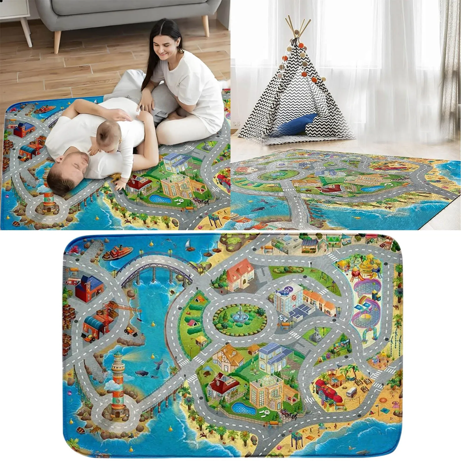 

Коврик для игровой карты Праздничный коврик Добро пожаловать Дверной коврик Полиэстеровый коврик для двери 130x180 см/51,18,87 дюйма Плед Диван