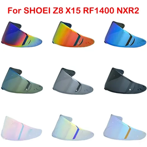 헬멧 바이저, SHOEI Z8 NXR2 RF1400 RF-1400 CWR-F2 CWR-F2R X15 X-Fifteen X-SPR 프로 쉴드, 자외선 차단 앞유리 헬멧 부품  Best5