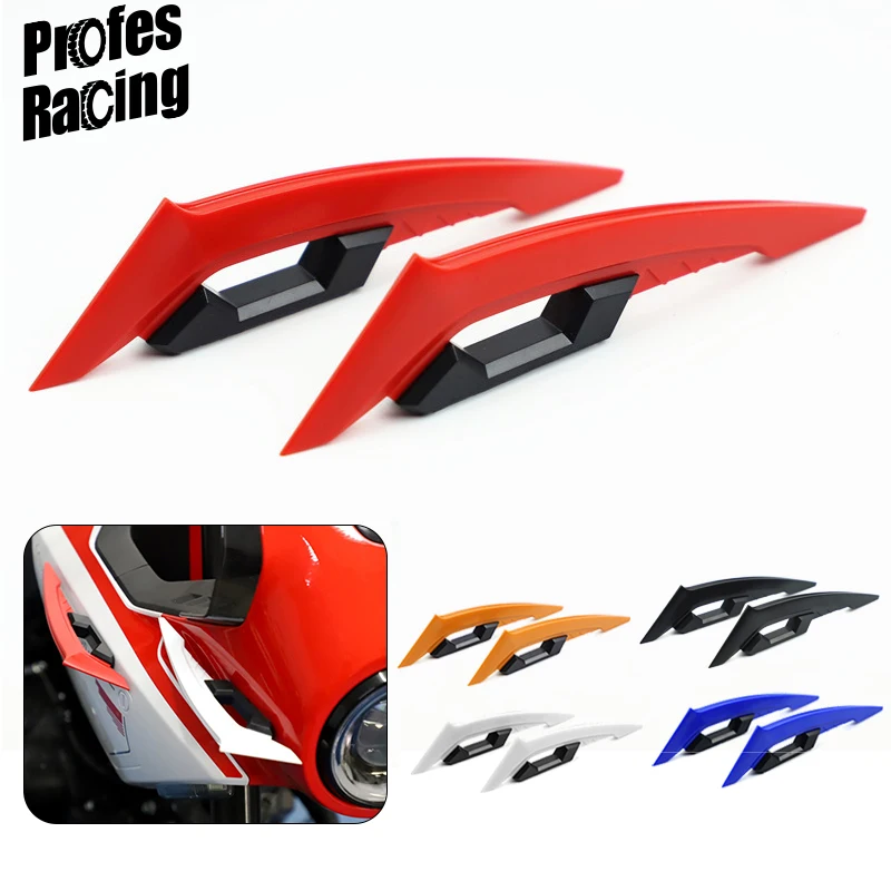 

Motorcycle Universal Accessories Electric Car Decorative Body Sticker Claw-Shaped Fixed Wind Wing Anti-Collision Protection Pad