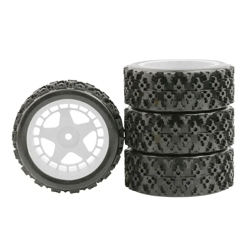 RC Model car 1/10 flat running road racing tire TT01 strong grip and wear-resistant 70MM nylon hub