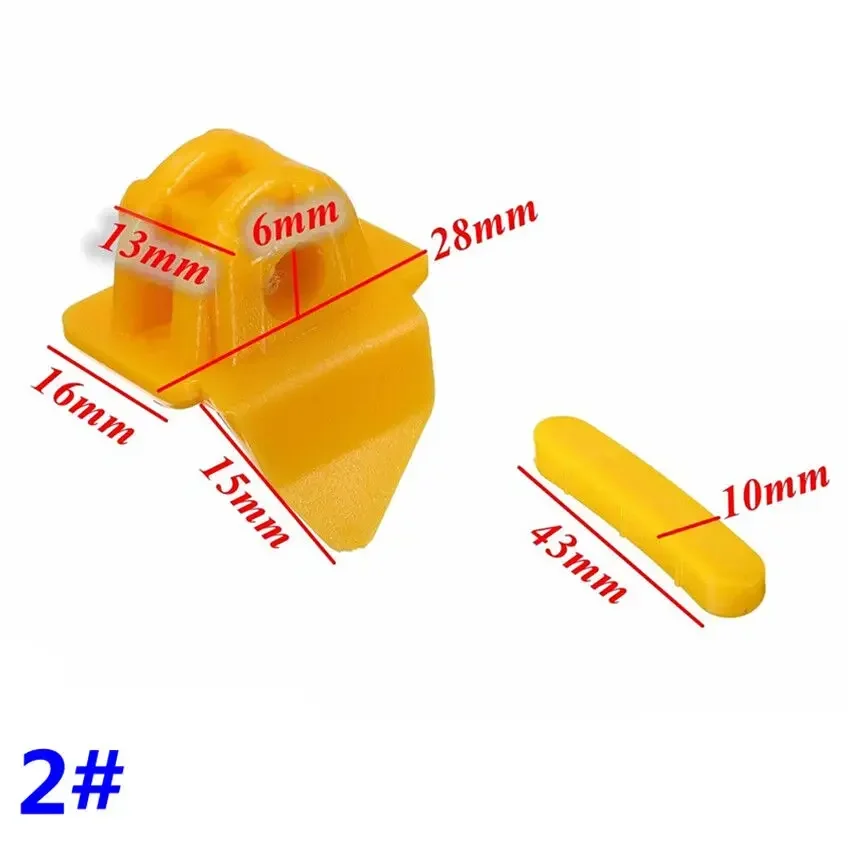 Nylon Mount Tire Changer Machine, cabeça de desmontagem, Inserir Rim Protector Kit, pneu novo, 20pcs