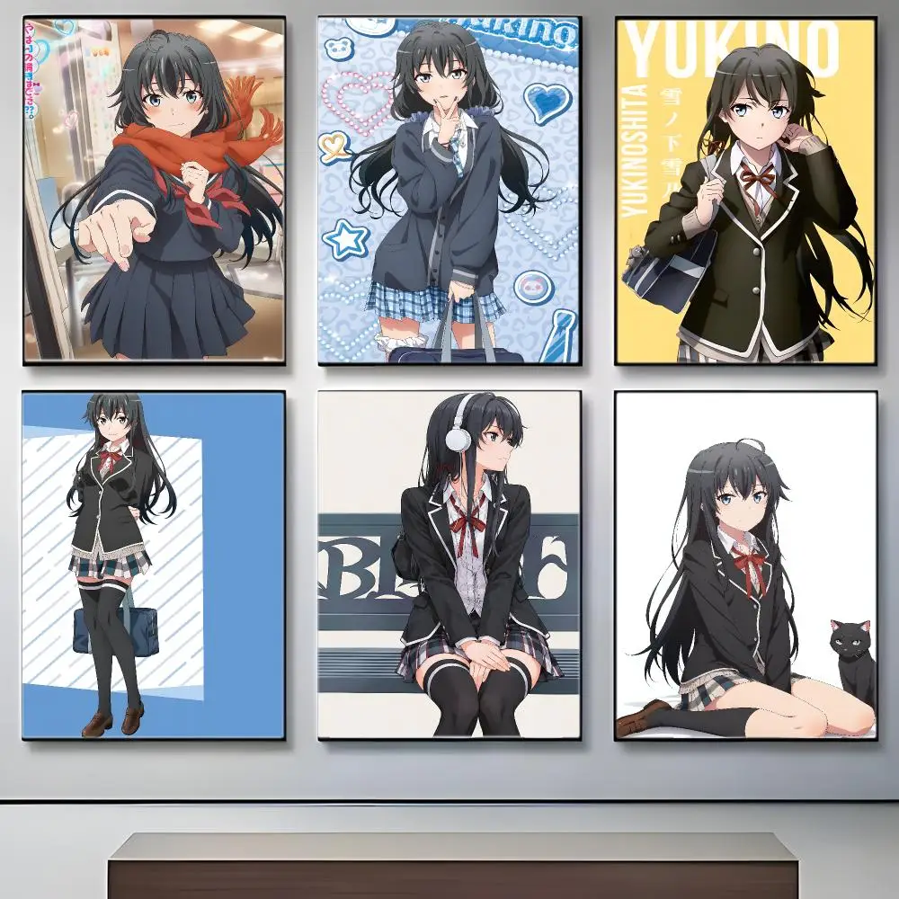 Anime Yukino Yukinoshita Poster Crease Free Waterproof Durable All Space Wall Decor