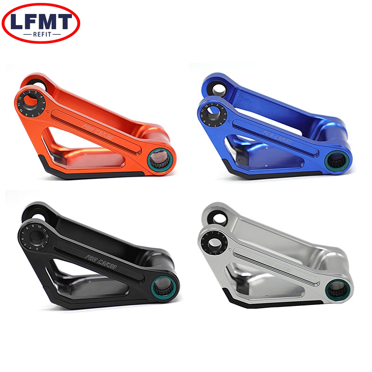 Kit d'abaissement arrière de moto, lien inférieur réglable pour KTM SX SXF XC XC-F 125-450 pour Husqvarna FX TC TE TX 125-450 2017-2021