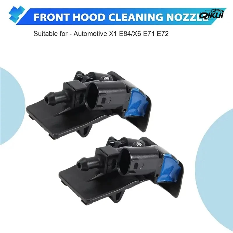 61667183343 Car Accessories New Windshield Washer Sprayer Nozzle Windscreen Nozzle Jet  For -BMW X1 E84 / X6 E71 E72 view 6