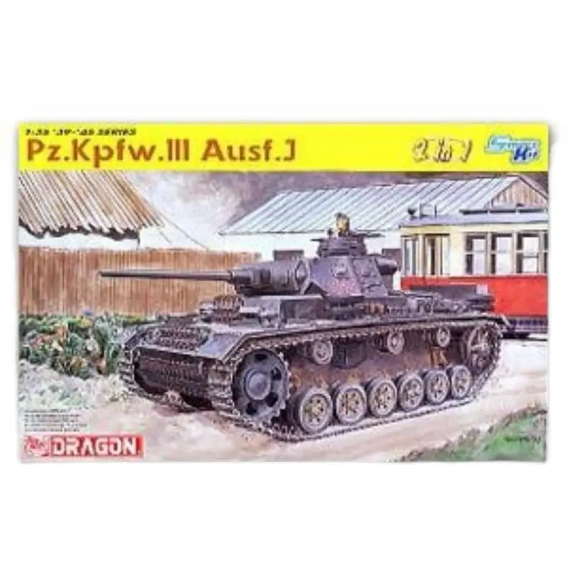 

Dragon 6954 1/35 '39-'45 SERIES Pz.Kpfw.III Ausf.J 2 in 1 2019 NEW TANK MODEL