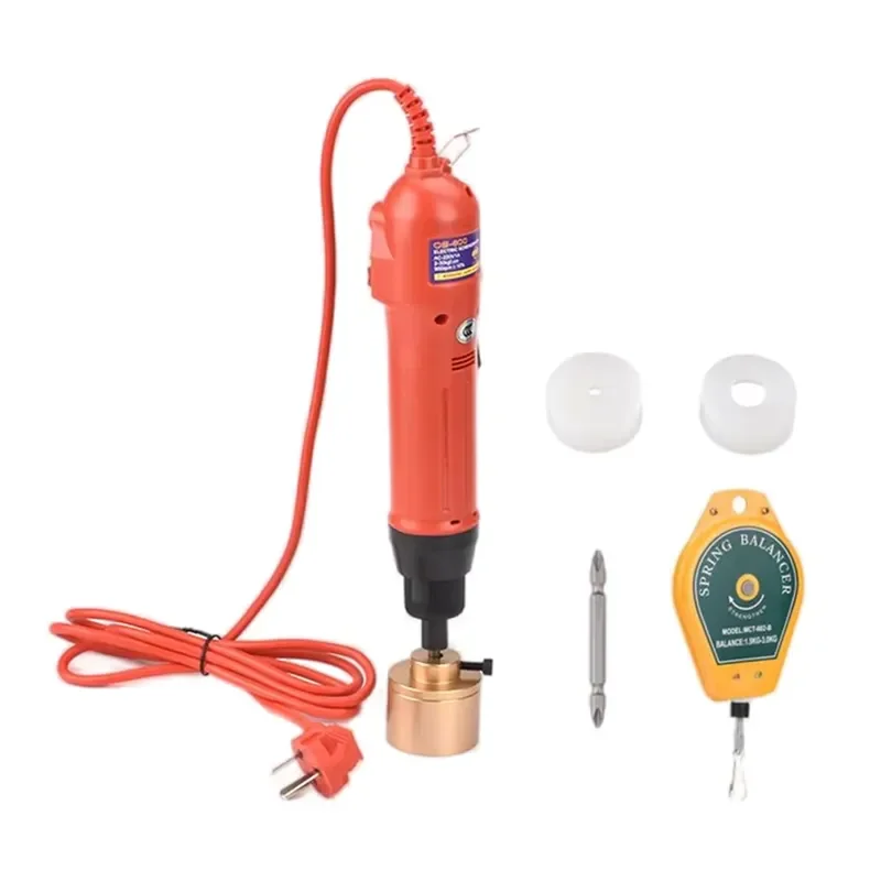 Manual Bottle Capping Machine Handheld Electric Screw Cap Sealer 10-50mm Adjustable Household Kitchen Tool for Glass Plastic