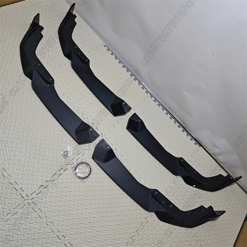 الجبهة حافة مصد السيارة المفسد الفاصل الناشر عدة غطاء حماية لسيارات BMW 3 Series G20 G21 M LCI 320i 325i 330i 320d M340i 2022-2024 #6