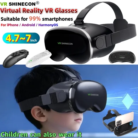 G18 Virtual Reality VR Glasses IMAX Huge Screen 3D Glasses Google…