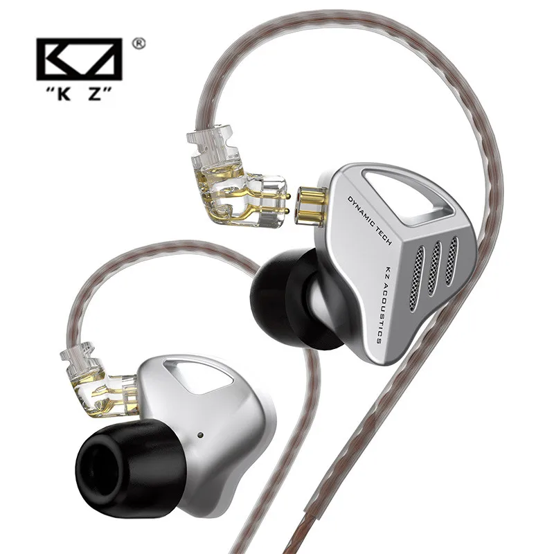 KZ ZVX Earphones Dynamic HIFI Bass Earbuds In Ear Monitor Headphones Sport Noise Cancelling Headset ZAX ZEX PRO EDXPRO