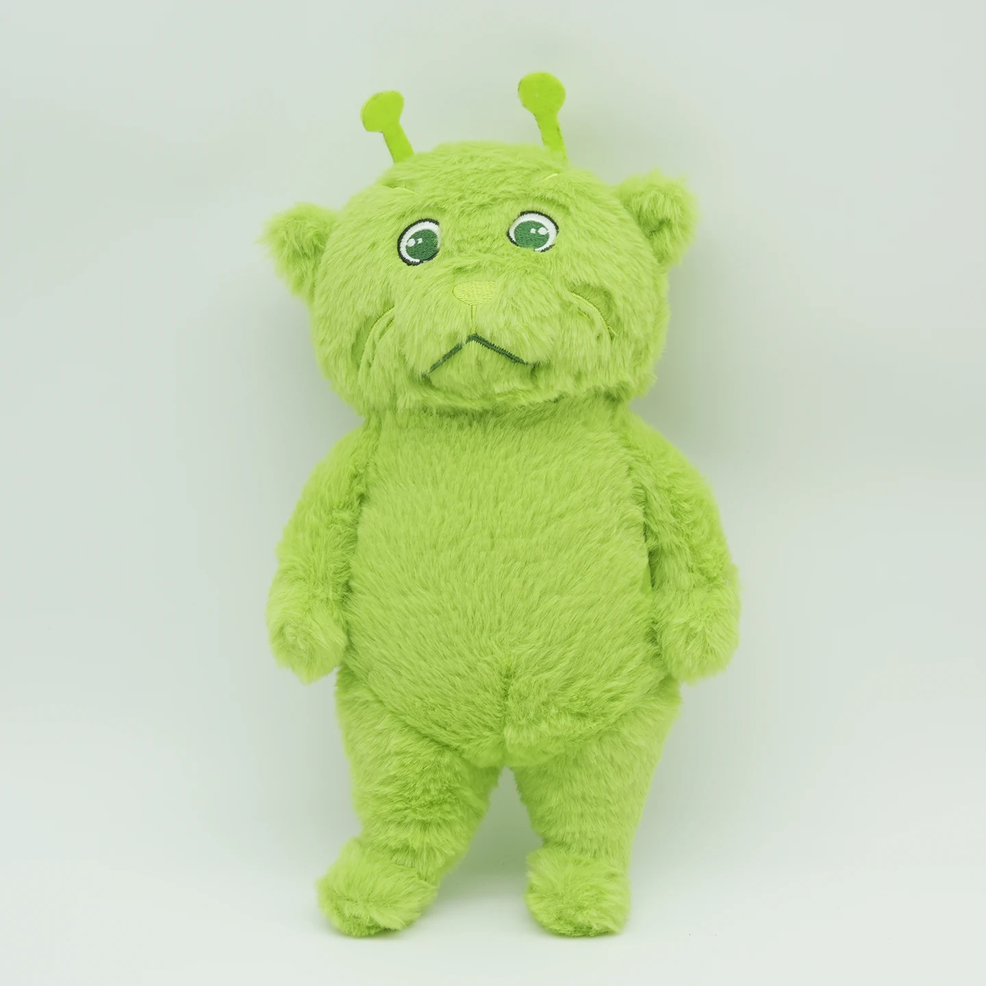 TreasuringU New Green Alien Cat Plush Toy Interesting Meme Cat Plush Doll Fun Dancing Cat Stuffed Toy Plushie Birthday Gift