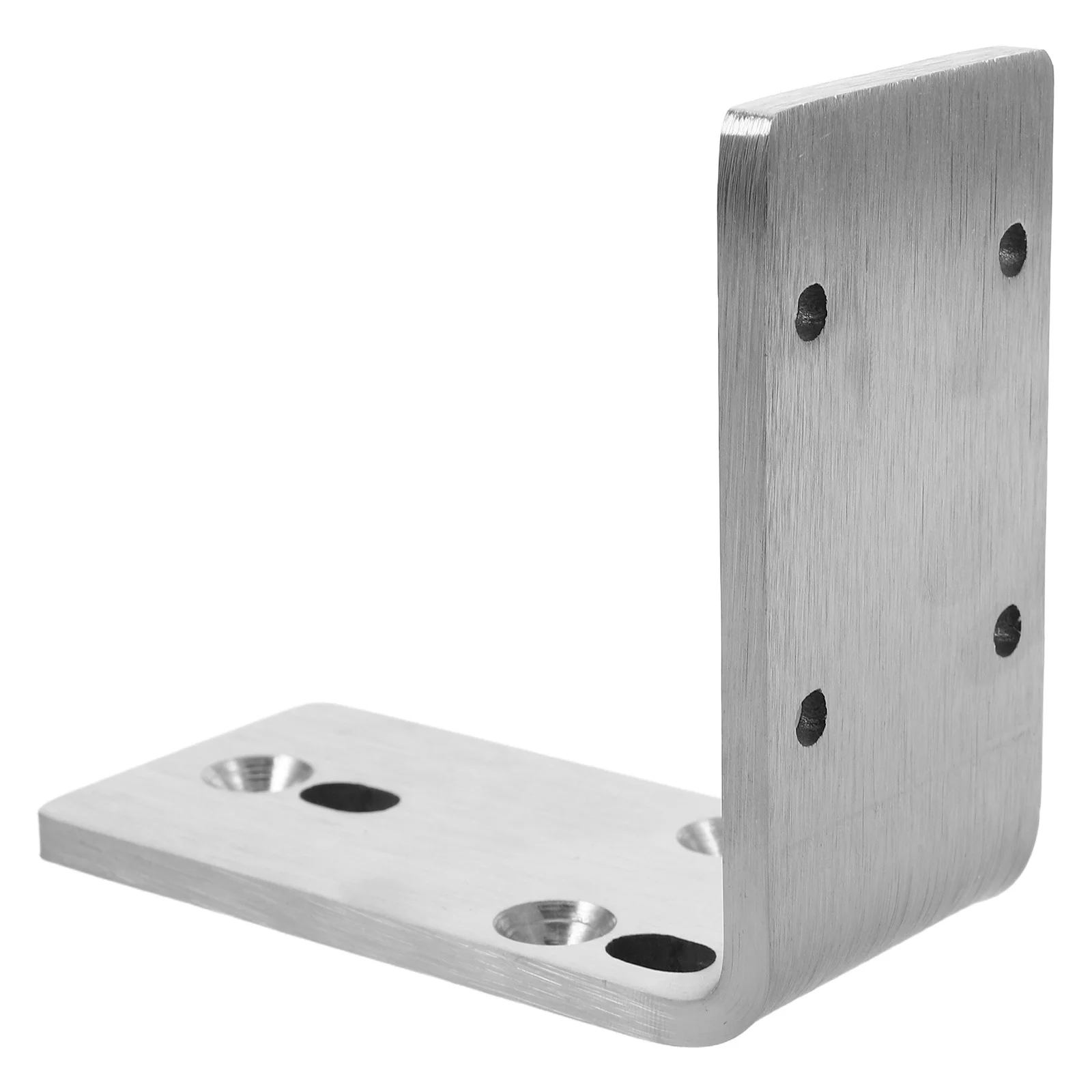 

Stainless Steel Right Angle L Bracket Heavy Duty Corner Brace Screw Floating Shelf Support Wall Mount Kitchen Bathroom Balcony