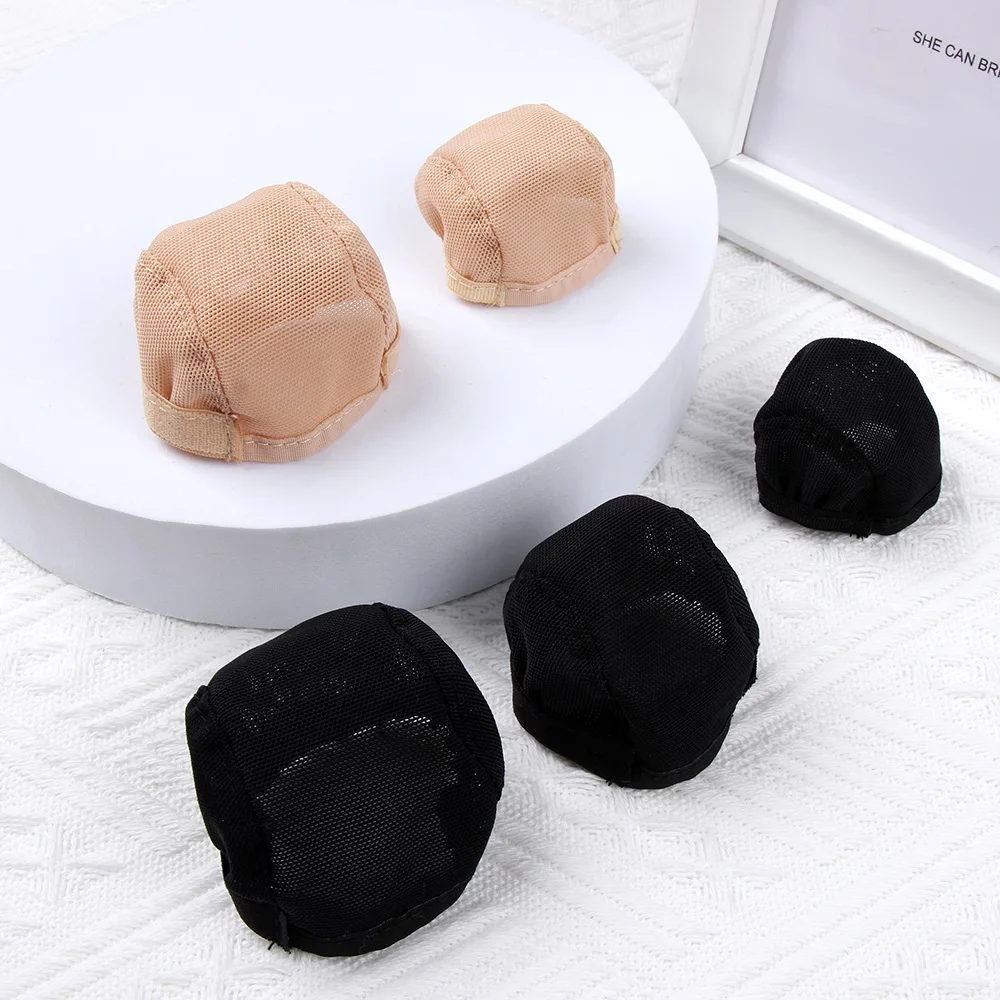 1pc Doll DIY Accessories Fixed Hair Hairnet Net Non-slip Hat Cap Head Headgear for 1/3 1/4 1/6 BJD Doll Wig Toy Bjd Accessories