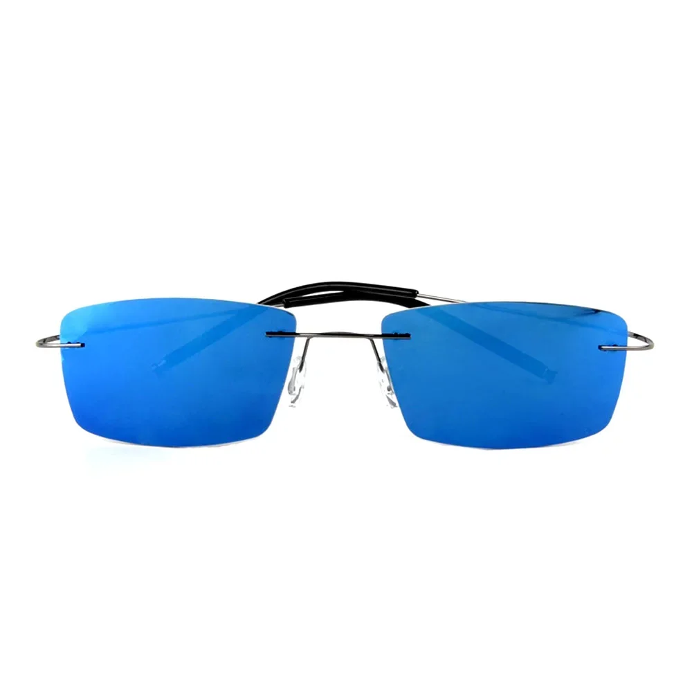 

Rimless Ultralight Mirror Polarized Sunglasses Polarized Sun Glasses