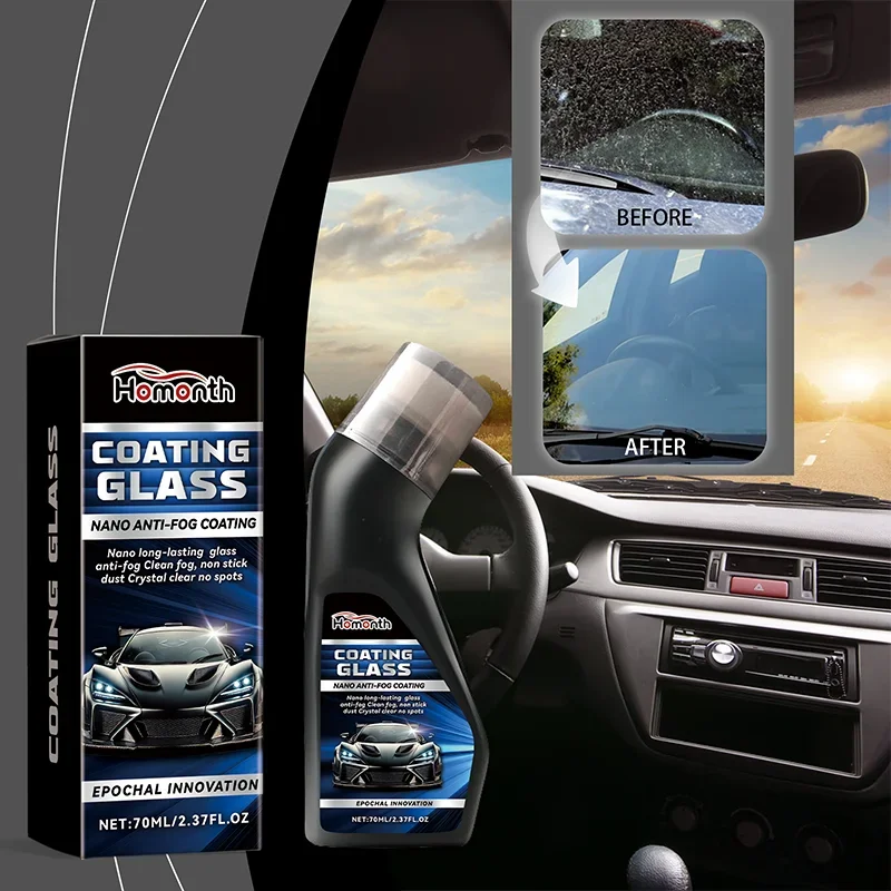 Glass Coating Car Glass Cleaner Car Windshield Water Repellent