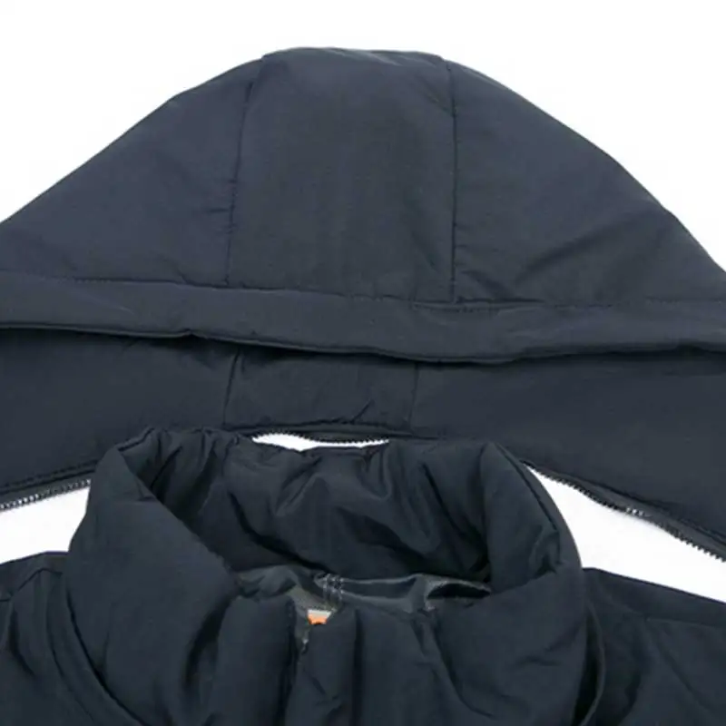 Parka à capuche en peluche pour homme, haute qualité, poignées amovibles, coupe-vent, chaud, décontracté, mode masculine, hiver