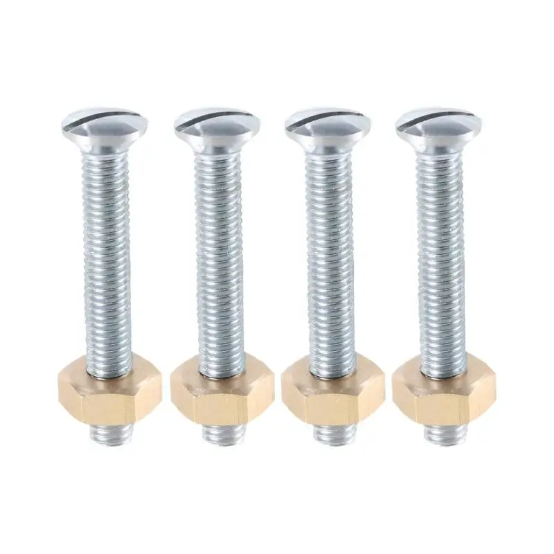 

4Pcs Professional Turntable Panel Fixing Screws 6mm Stainless Steel Screws Replacement For Garrard 301 Turntable