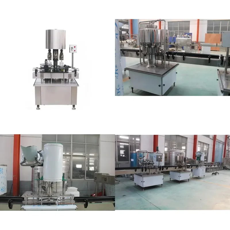 for Food and Beverage Electric Automatic Cap Sealing Machine with 1 Year Warranty Motor Bearings Plastic SUS304 Easy to