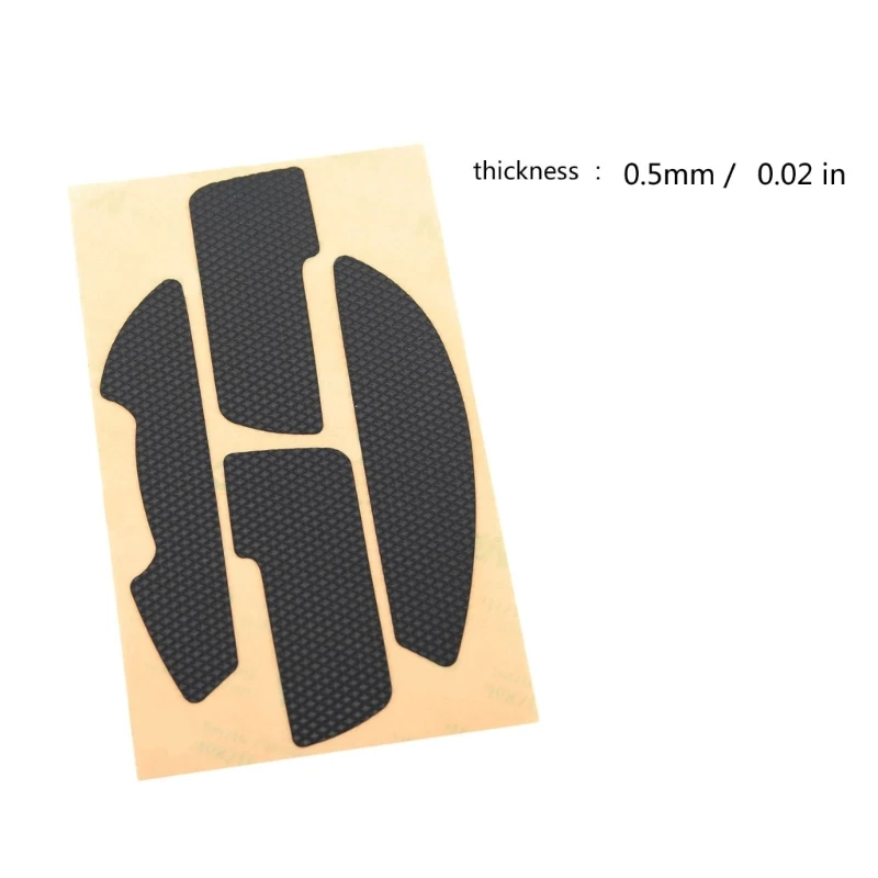 الأصلي اليدوية نونسليب تمتص عرق الماوس الزلاجات الجلد لماوس V3Pro ذاتية اللصق المضادة للانزلاق شريط لحام