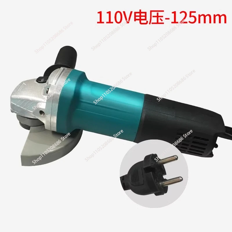 *110V60Hz Angle Grinder 125mm Industrial Grade Power Tools, Polishing Hand Grinder