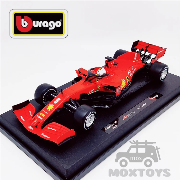 Bburago 1:18 2020 F1 SF1000 No.5 S.Vette / No.16 C.Leclerc Racing Diecast Racing Car