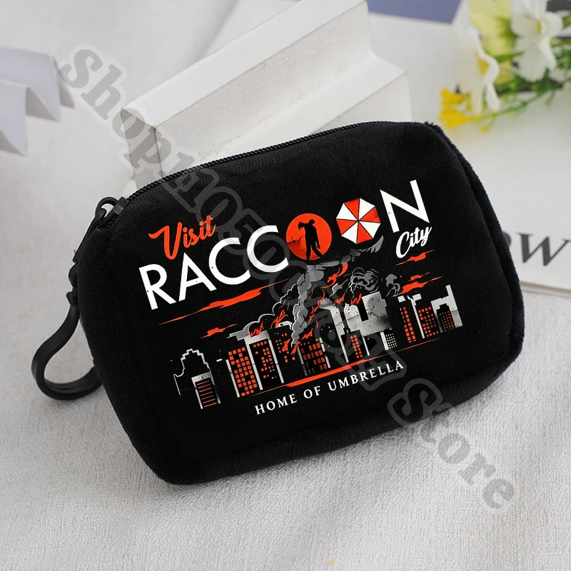 Kids Fashion Zip Wallet Anime Residents Evils Casual Coin Purse for Boy Girl Children Cute Storage Pouch Card Holder Gifts 2026 view 2